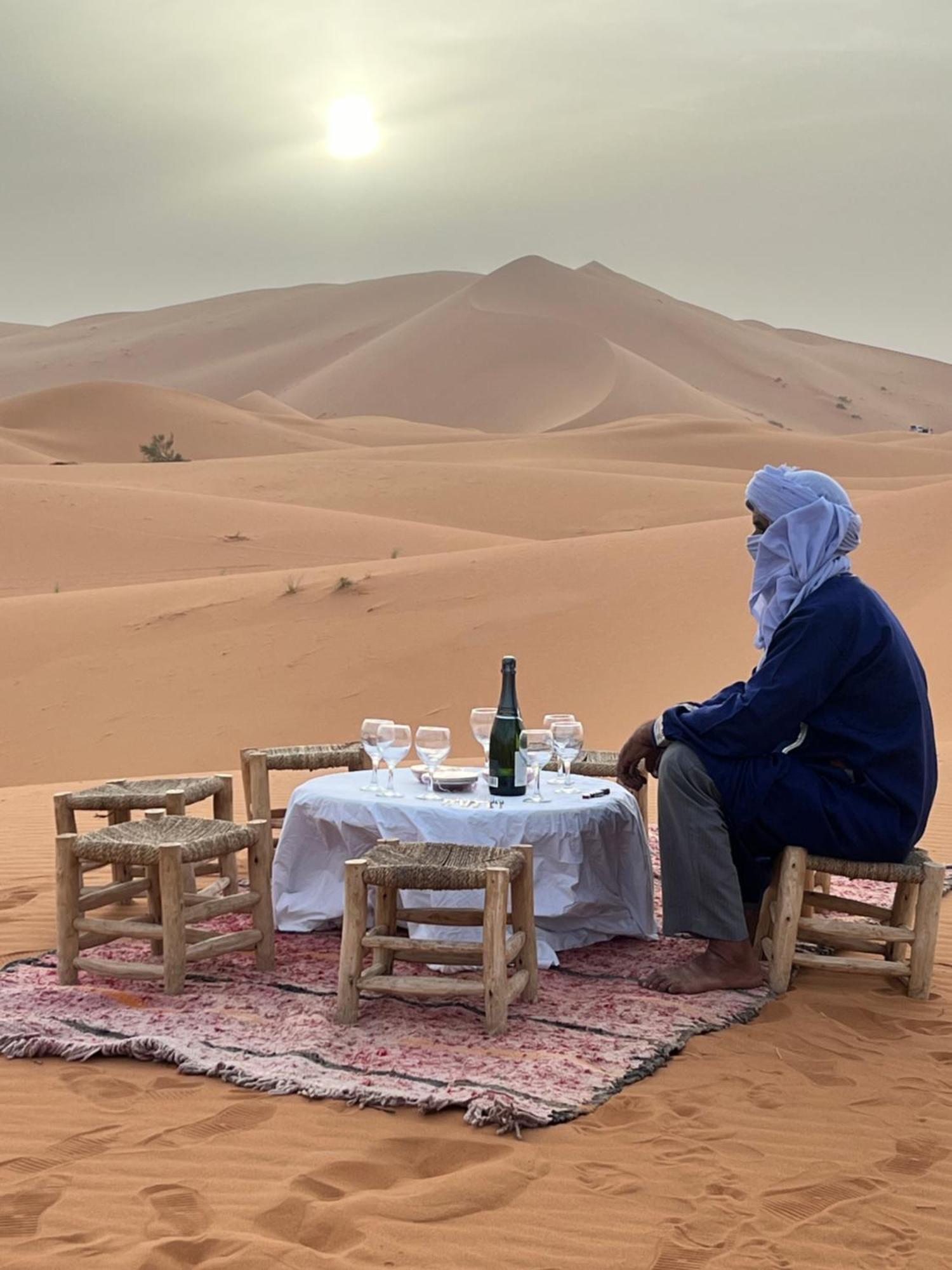 Amskou Luxury Desert Camp Мерзуга Экстерьер фото